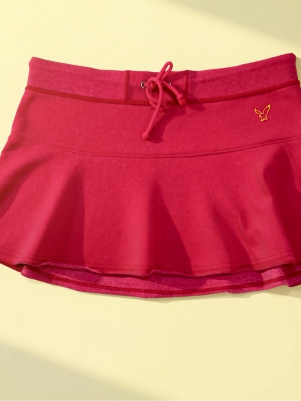 Vintage American Eagle Mini Skirt with Drawstring Waist